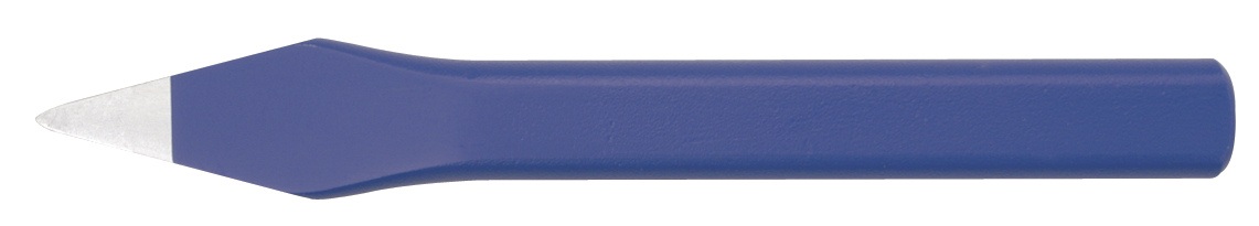 Kreuzmeißel Gesamt-L.300mm 23x13mm flachoval CrV-Stahl TECWERK
