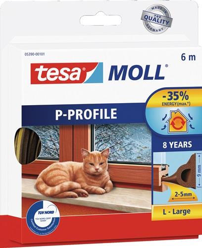 Tesa Fenster-/Türmoll Tesamoll 5390 B9 mm x H5,5 mm x L6 m - 05390-00101-00
