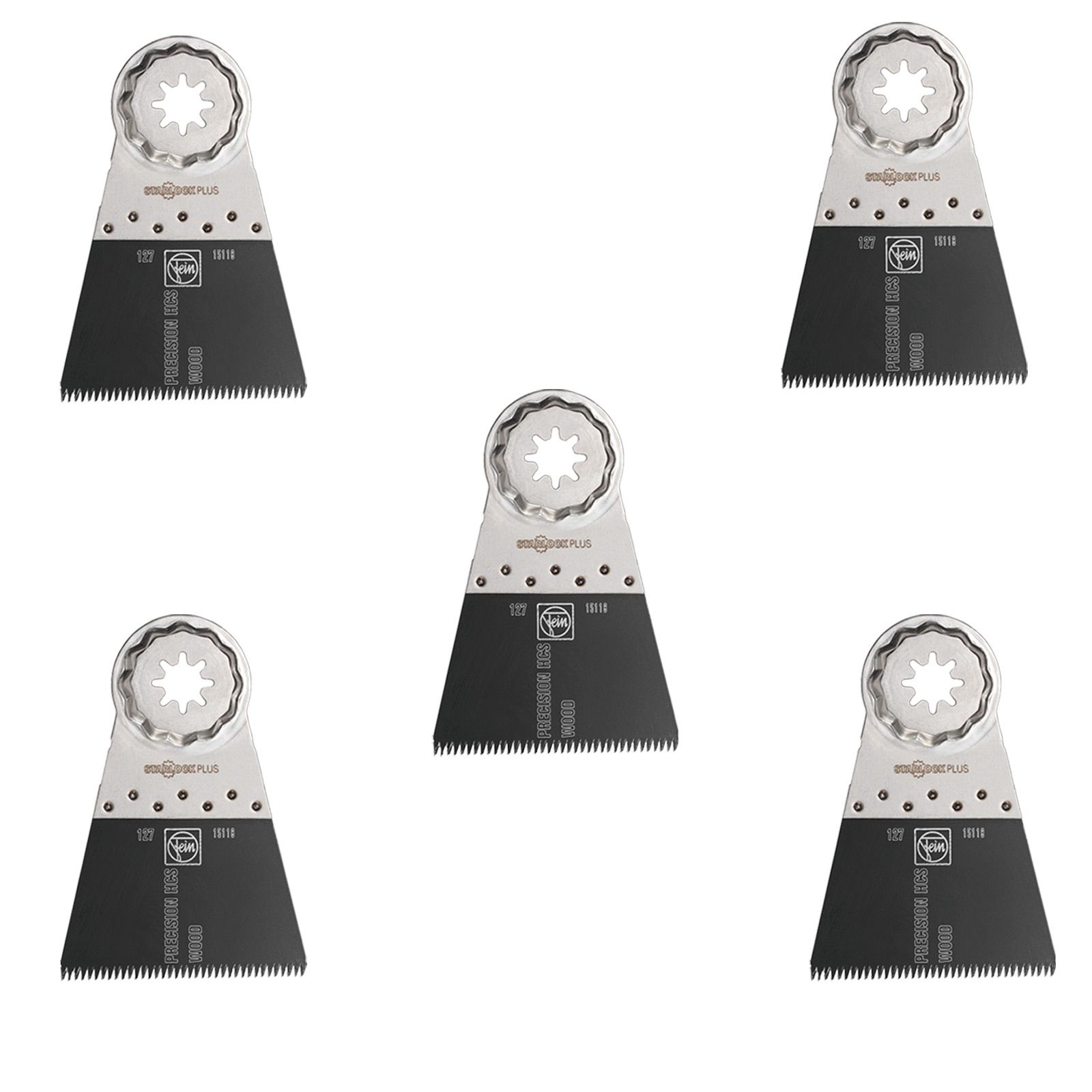 Fein 5x E-Cut Precision Sägeblatt StarlockPlus 65 mm - 63502127230