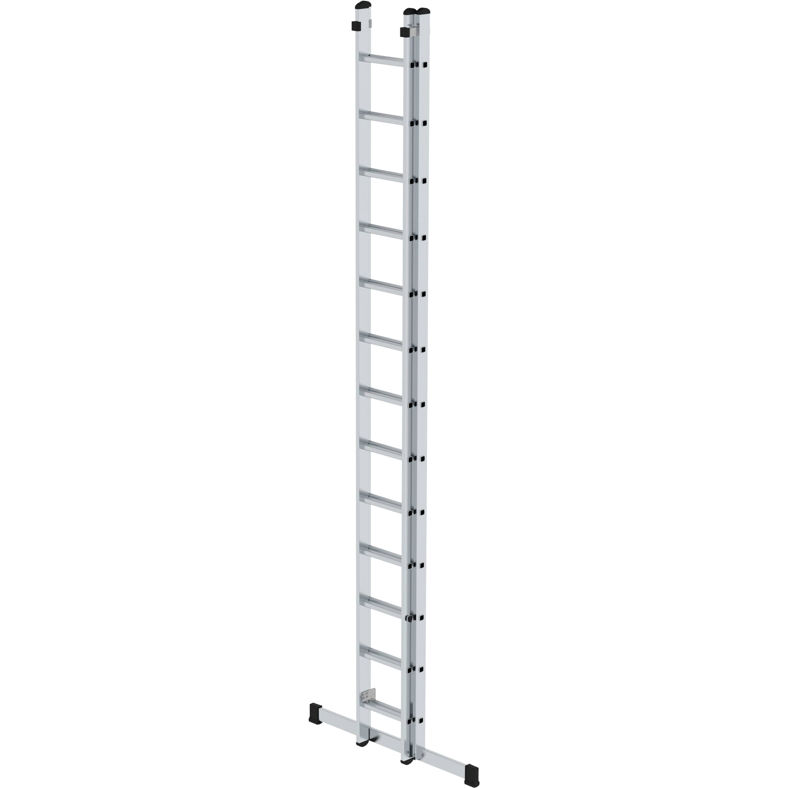 Günzburger Steigtechnik Sprossen-Schiebeleiter 2tlg. mit Standard-Traverse 2 x 13 Sprossen - 011613