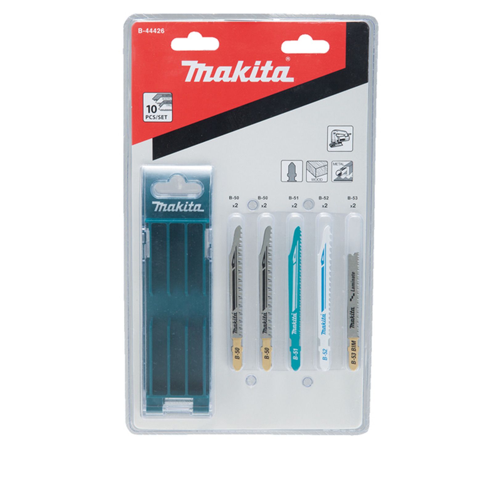 Makita Stichsägeblatt Sortiment B - B-44426