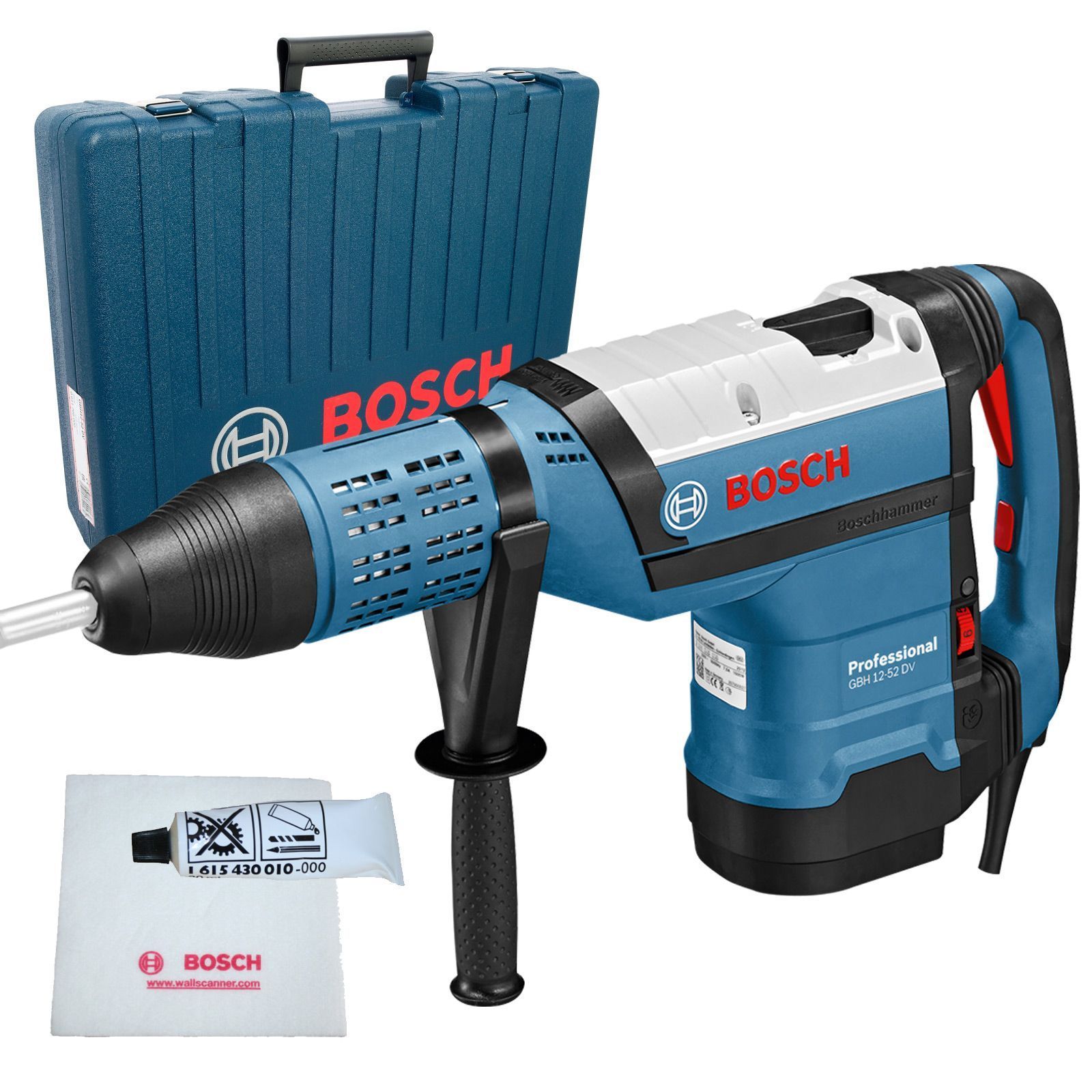 Bosch Bohrhammer GBH 12-52 DV mit SDS-max 1.700 W - 0611266000