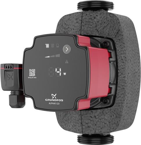 GRUNDFOS Hocheffizienz Umwälzpumpe ALPHA1 GO 25-40 180 220-240V 9H DB0