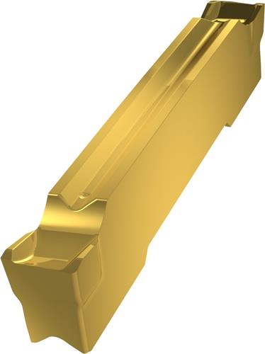 Wendeschneidplatte ISO GL3-D300G02L06-PR:G8330 Breite 3mm PVD beschichtet Gold