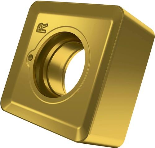 Fräswendeschneidplatte ISO SNGX 130512PN-R:M8340 D.5,9mm PVD beschichtet Gold