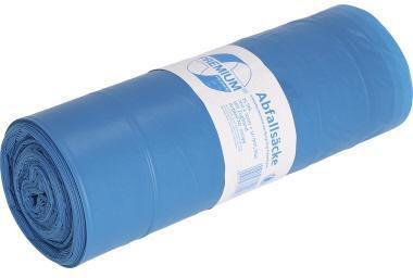 PREMIUM Müllbeutel 10099 Zugband LDPE 120L blau