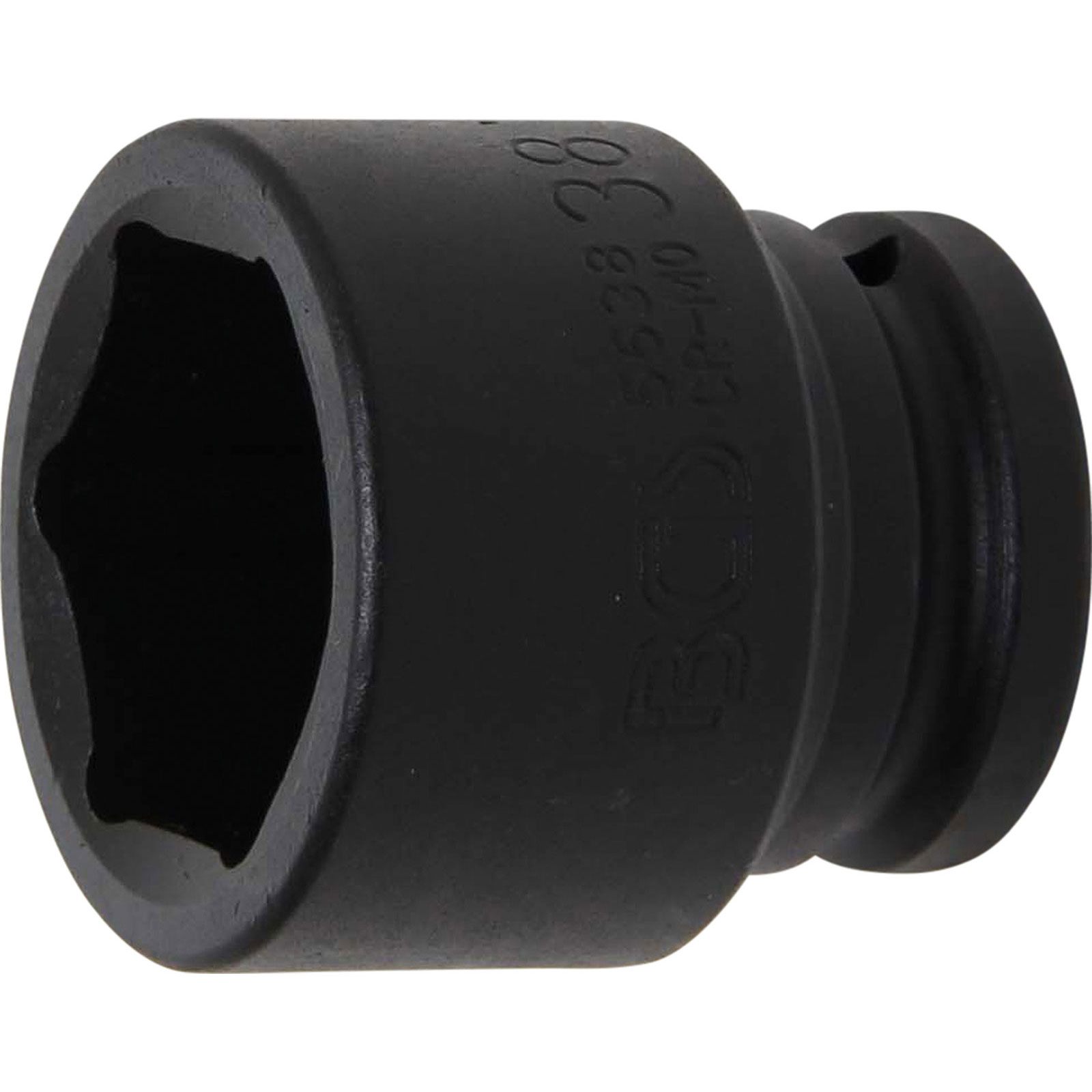 BGS Kraft-Steckschlüssel-Einsatz Sechskant Antrieb Innenvierkant 20 mm (3/4") SW 38 mm - 5638