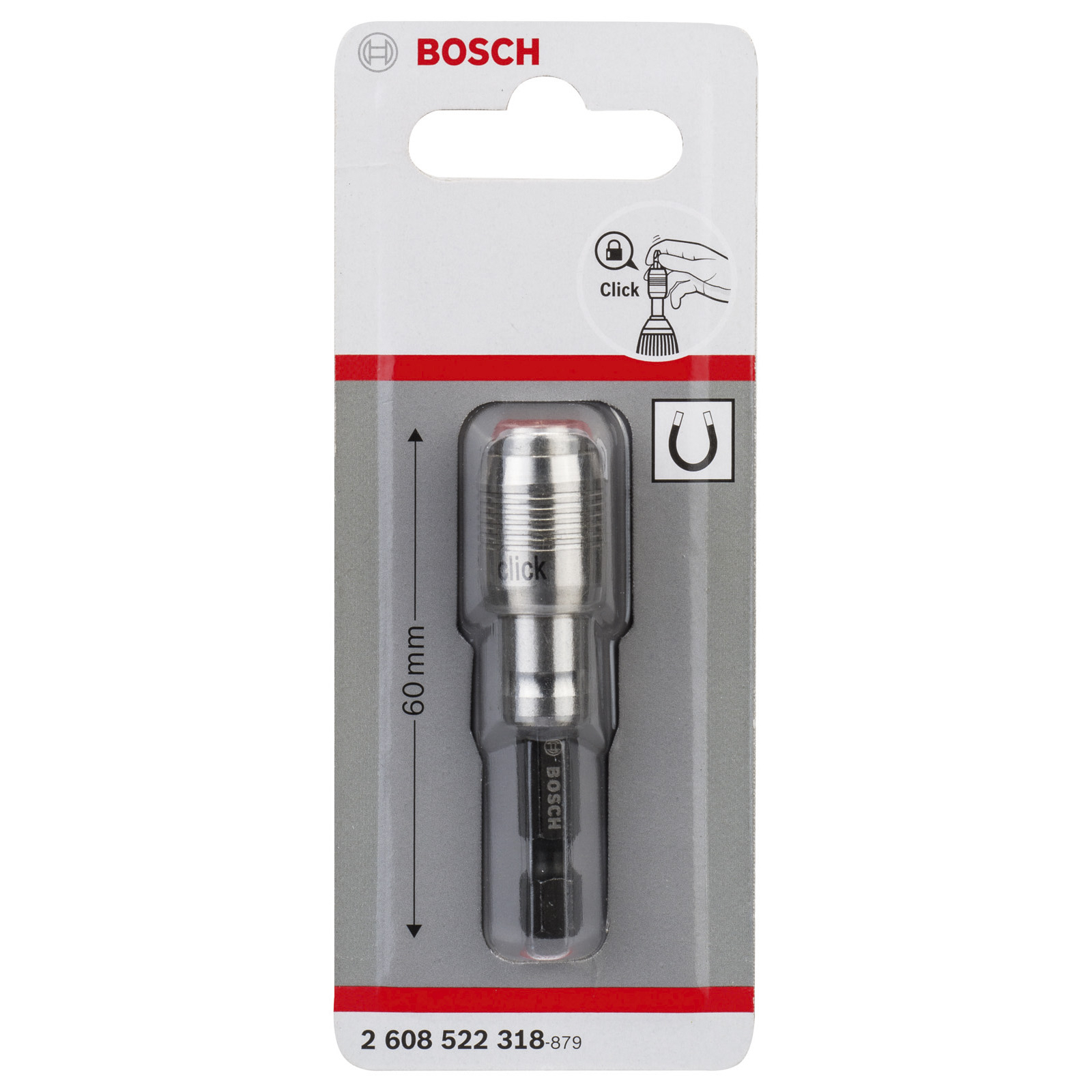 Bosch Universalhalter One-Click Funktion 1/4" D 14 mm L 60 mm - 2608522318