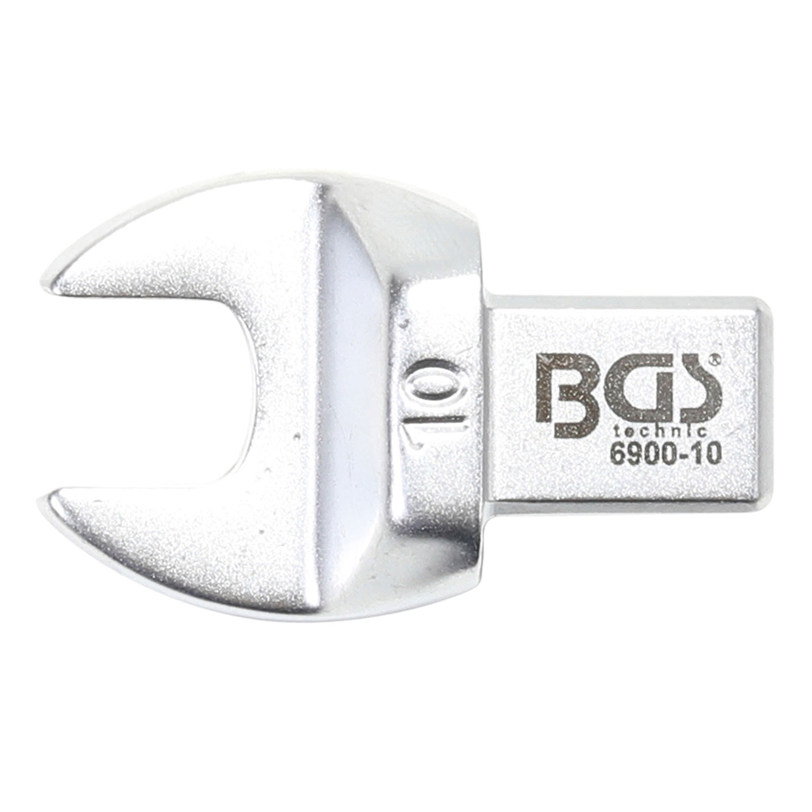 BGS Einsteck-Maulschlüssel 10 mm Aufnahme 9 x 12 mm - 6900-10