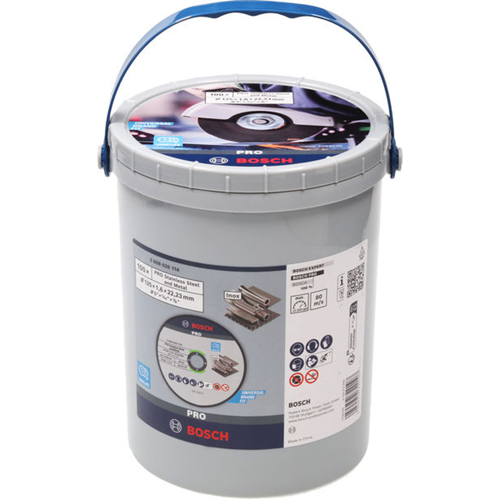 Bosch PRO Stainless Steel and Metal Trennscheibe 125 x 1,6 x 22,23 mm gerade 100 St - 2608626114