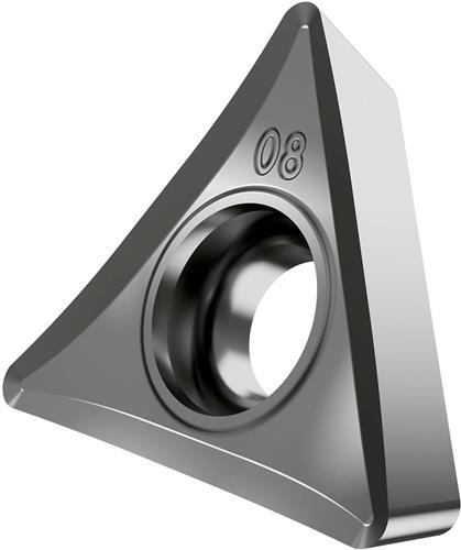 Drehwendeschneidplatte ISO TCGT 16T304E-SF3:H07 Bohrungs-D. 4,4mm Farbe Silber