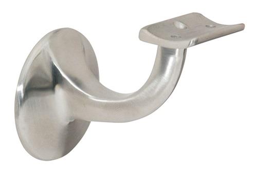 DENI Handlaufträger VA ma D.Wandplatte 55mm gewölbte Auflage - 5230 0000 83