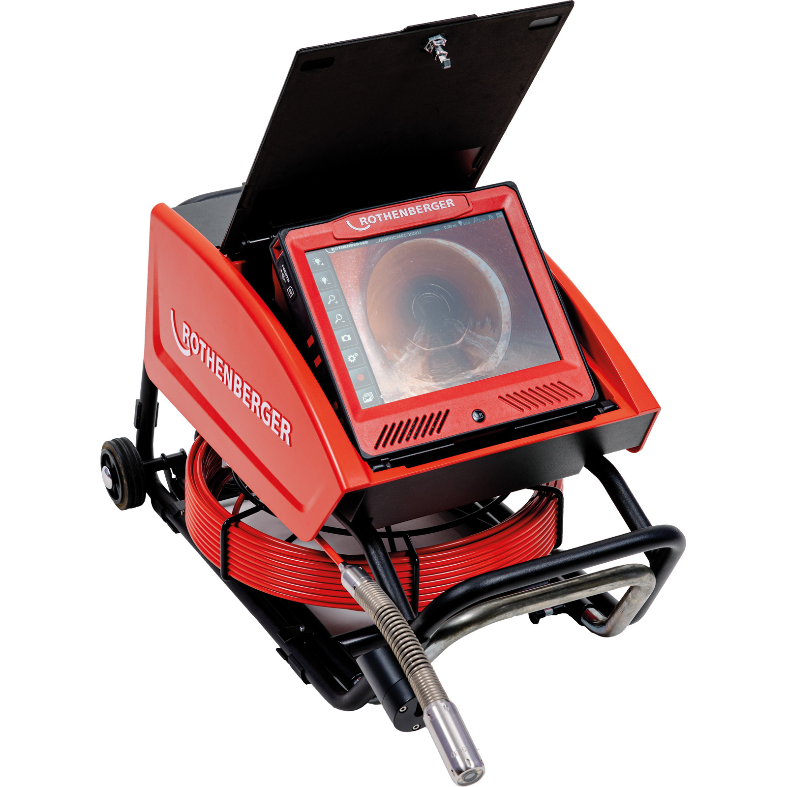 ROTHENBERGER ROCAM 4 Plus Inspektionskamera - 30m Kabel, 30mm Kopf EU - 1500002613