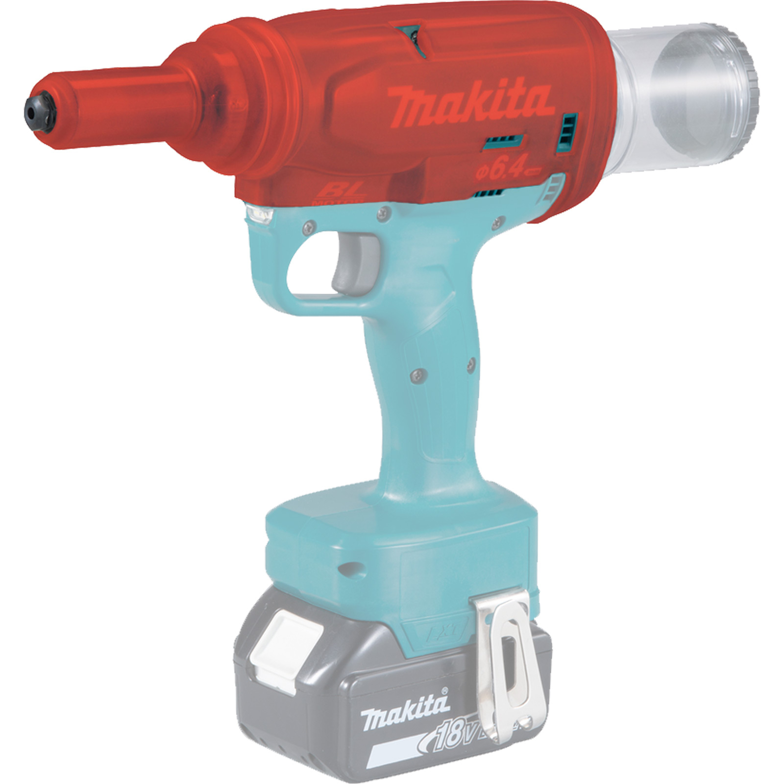 Makita Schutzabdeckung Set B rot - 191S63-2