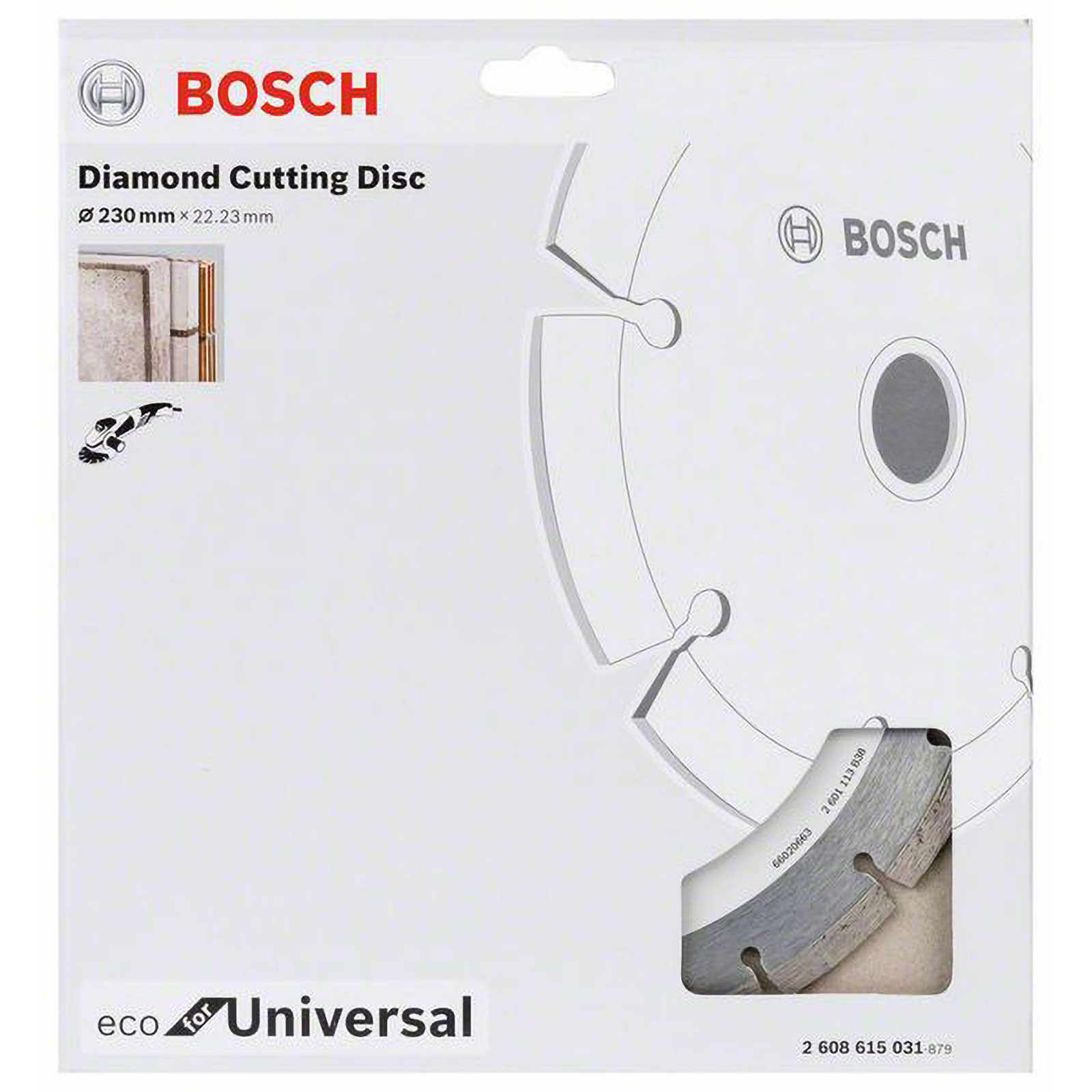 Bosch Diamanttrennscheibe Eco For Universal Ø 230 mm - 2608615031