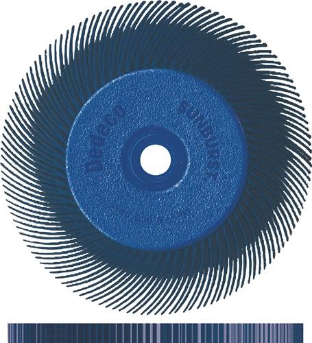 Radialbürste Sunburst Ø152xB12,7x25,4mm 400 Form DISC RA PREMIUM