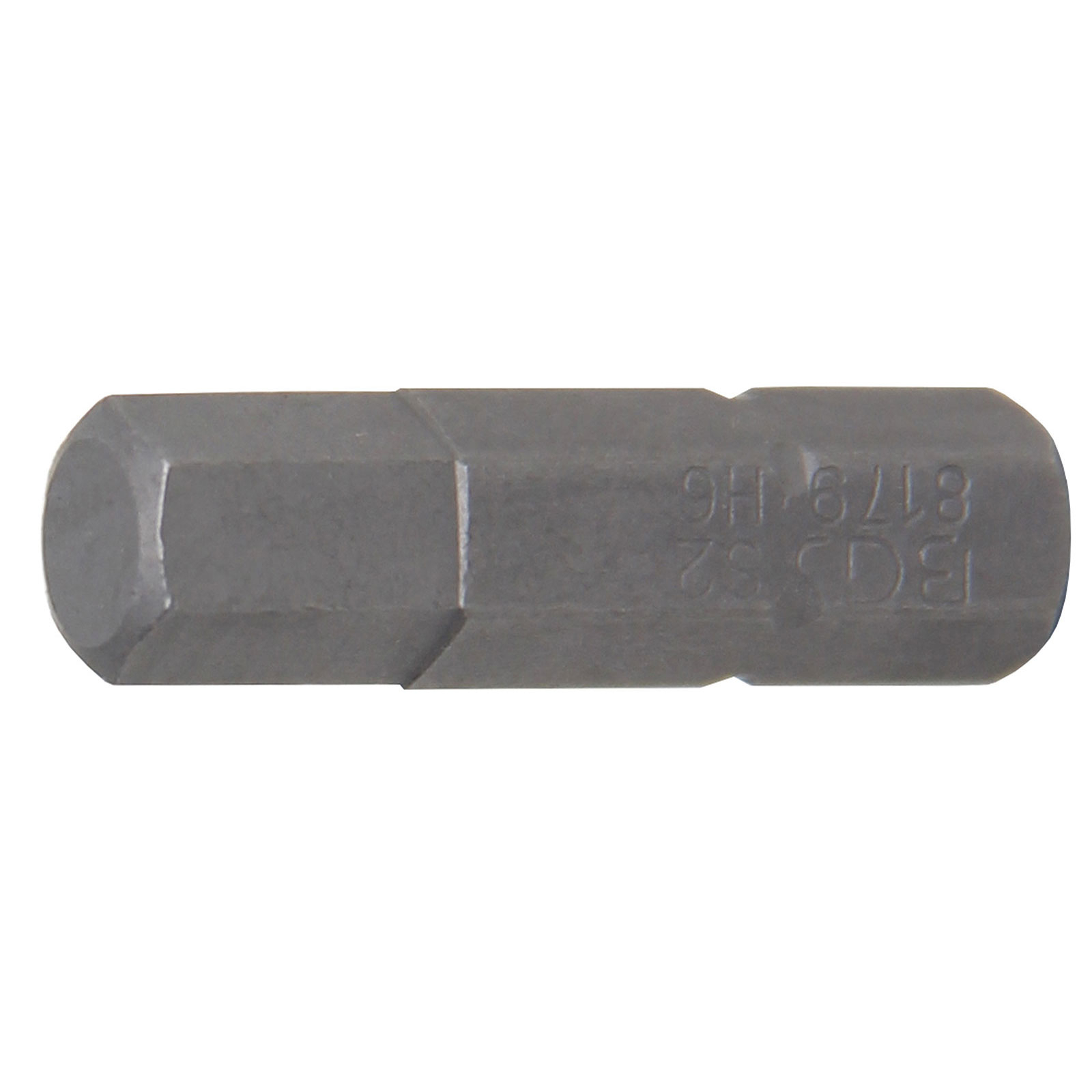 BGS Bit Antrieb Außensechskant 6,3 mm (1/4") Innensechskant 6 mm - 8179