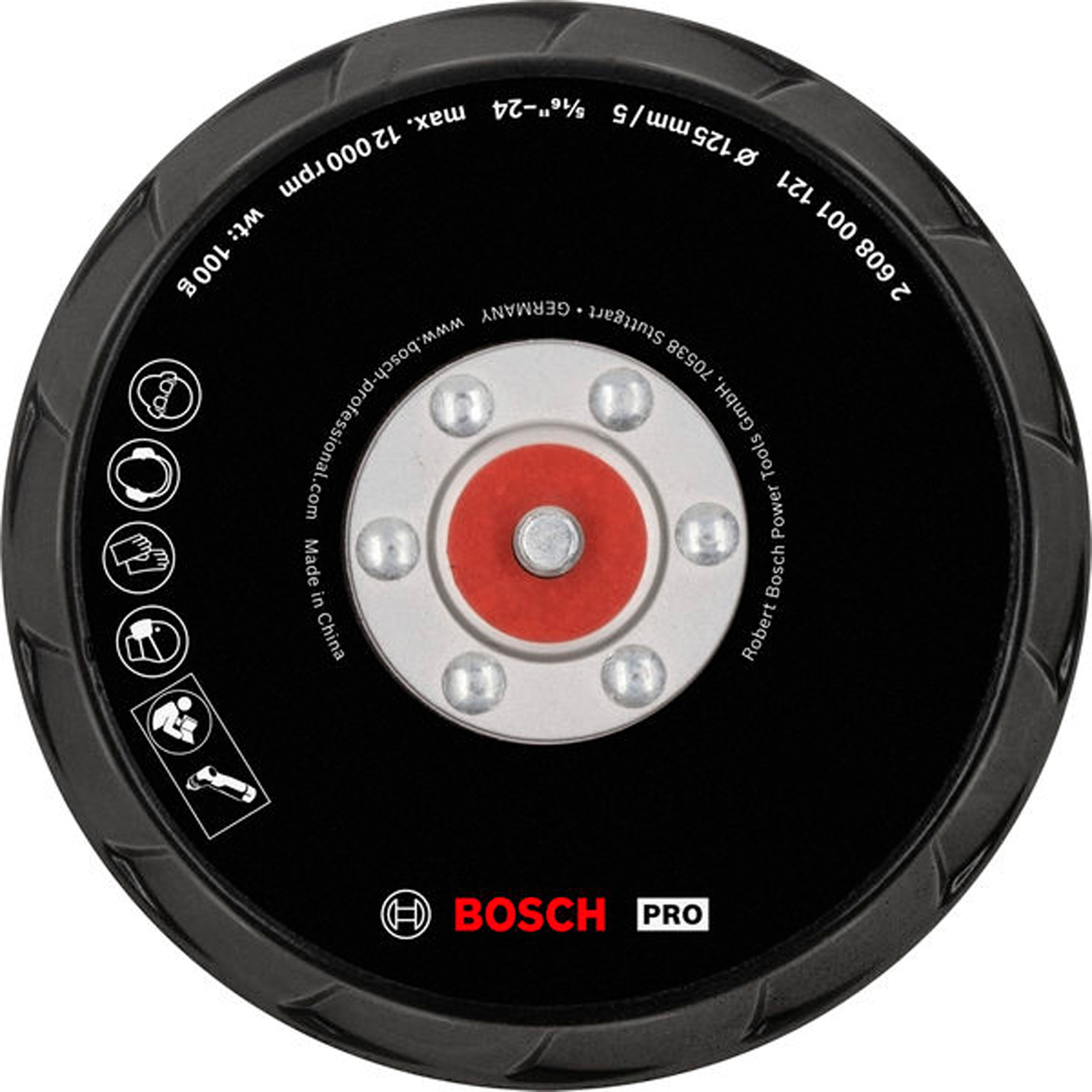 Bosch PRO Polierteller 125 mm GPX 12V-125 - 2608001121