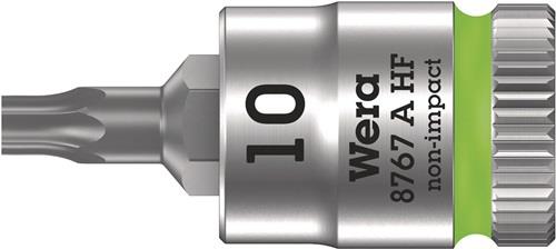 Wera Steckschlüsseleinsatz 8767 A HF TORX 1/4" T10 Länge 28 mm - 5003362001