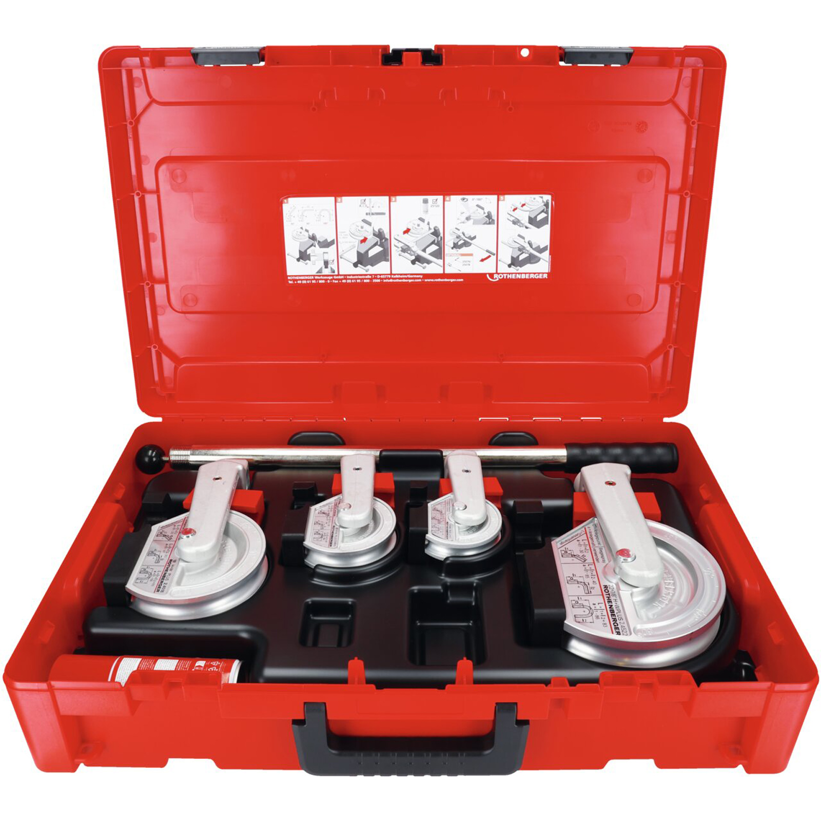 ROTHENBERGER ROBEND H+W PLUS Set, 12-15-18-22mm - 24500