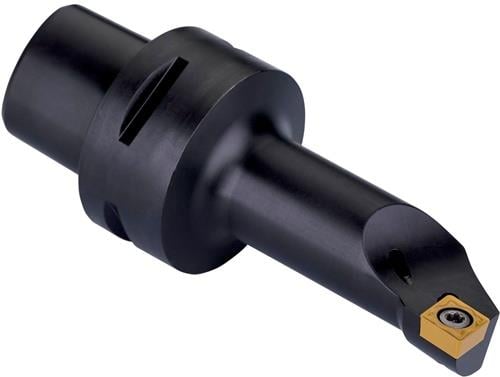 Klemmhalter ISO C4-SCLCL-13080-09 D.40mm m. Polygonkupplung Linkslauf