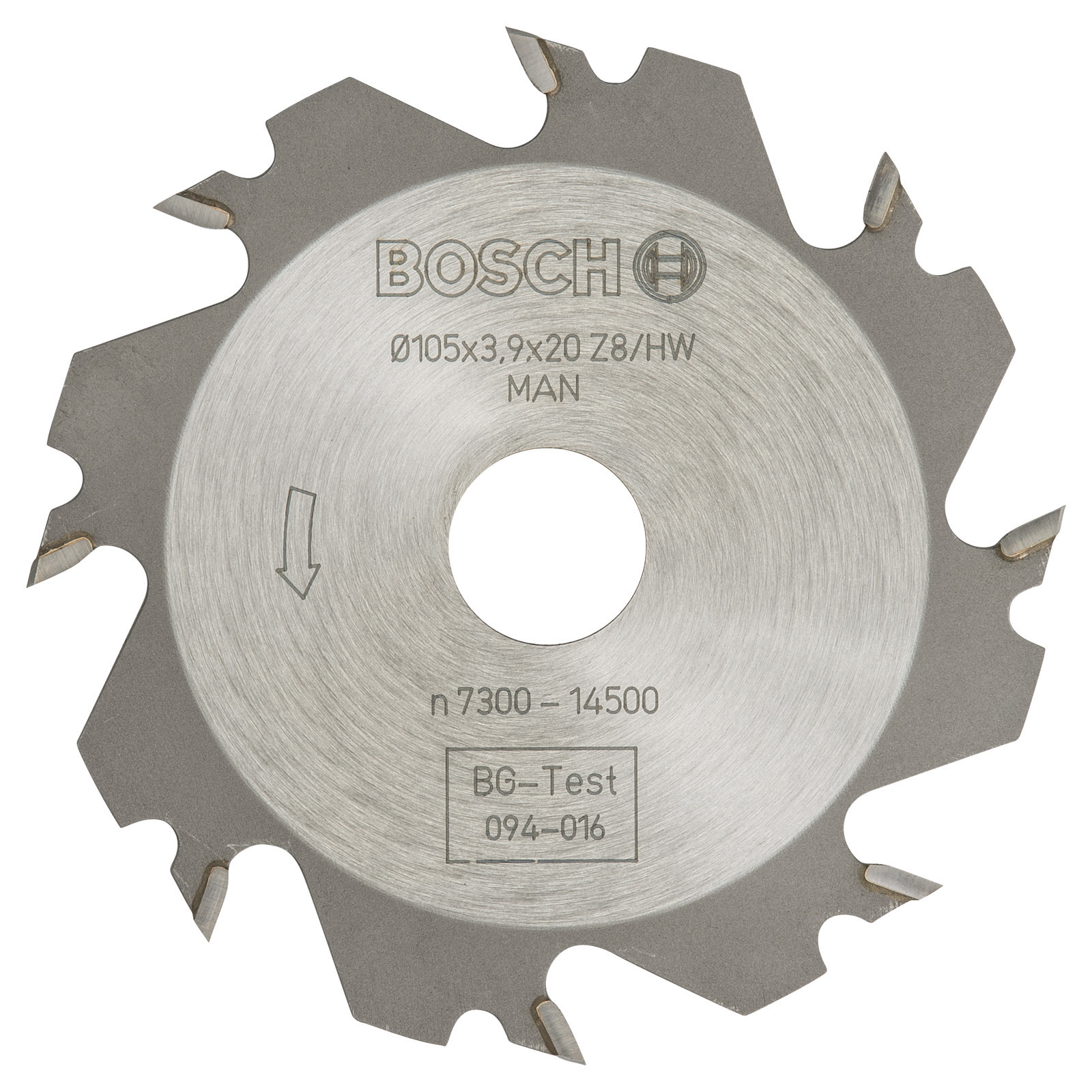 Bosch Scheibenfräser, 8, 20 mm, 4 mm - 3608641008