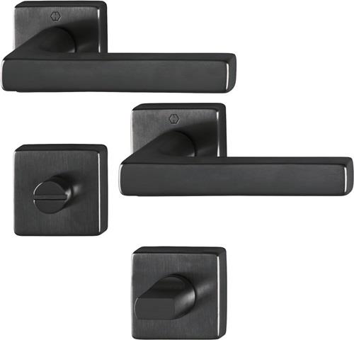 HOPPE Rosettengrt.Dallas M1643/843KV/843KVS MS F96-1-R quad.SK/OL DIN L/R D/D - 11711395