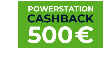 Powerstation Cashback Angebot 500€