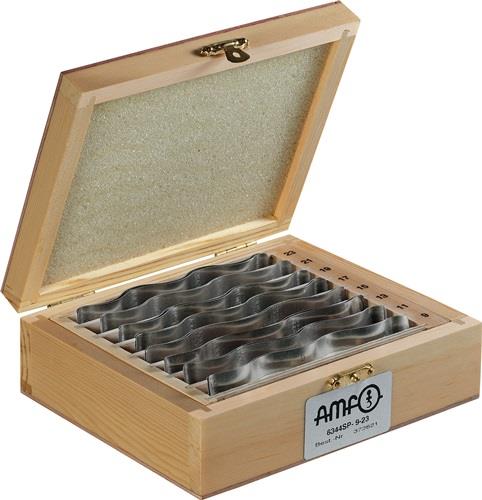 AMF Parallelunterlagensatz Nr. 6344SP Inhalt 8 Paar Größe 9-23 - 372821