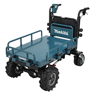 Makita DCU601Z Akku-Schubkarre 2x18V mit elektrischem Hub Solo