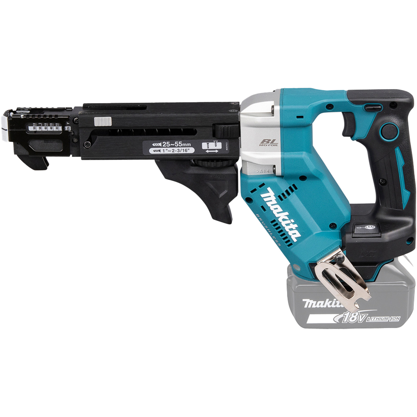 Makita DFR551Z Akku-Magazinschrauber 18V Solo