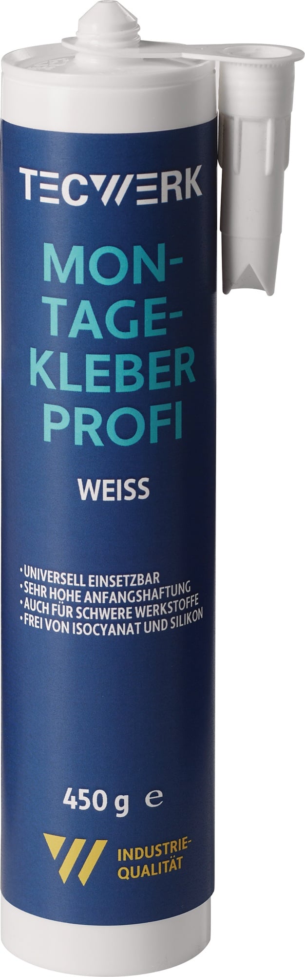 Montagekleber Profi weiß 450g Kartusche TECWERK