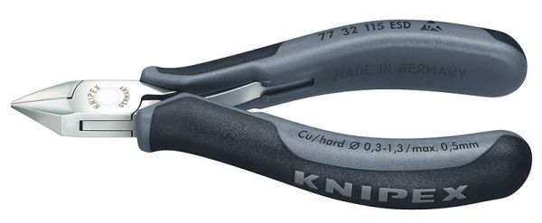 Knipex Elektronik-Seitenschneider - 7732115ESD