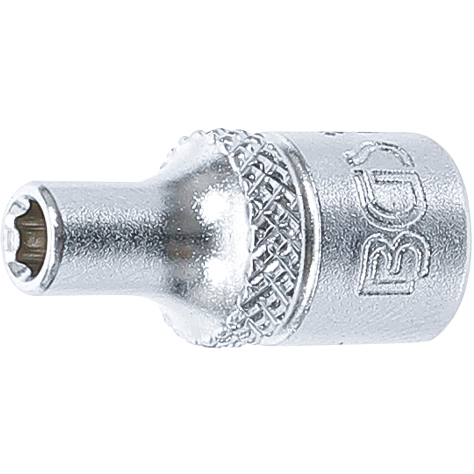 BGS Steckschlüssel-Einsatz Sechskant Antrieb Innenvierkant 6,3 mm (1/4") SW 3,5 mm - 2473