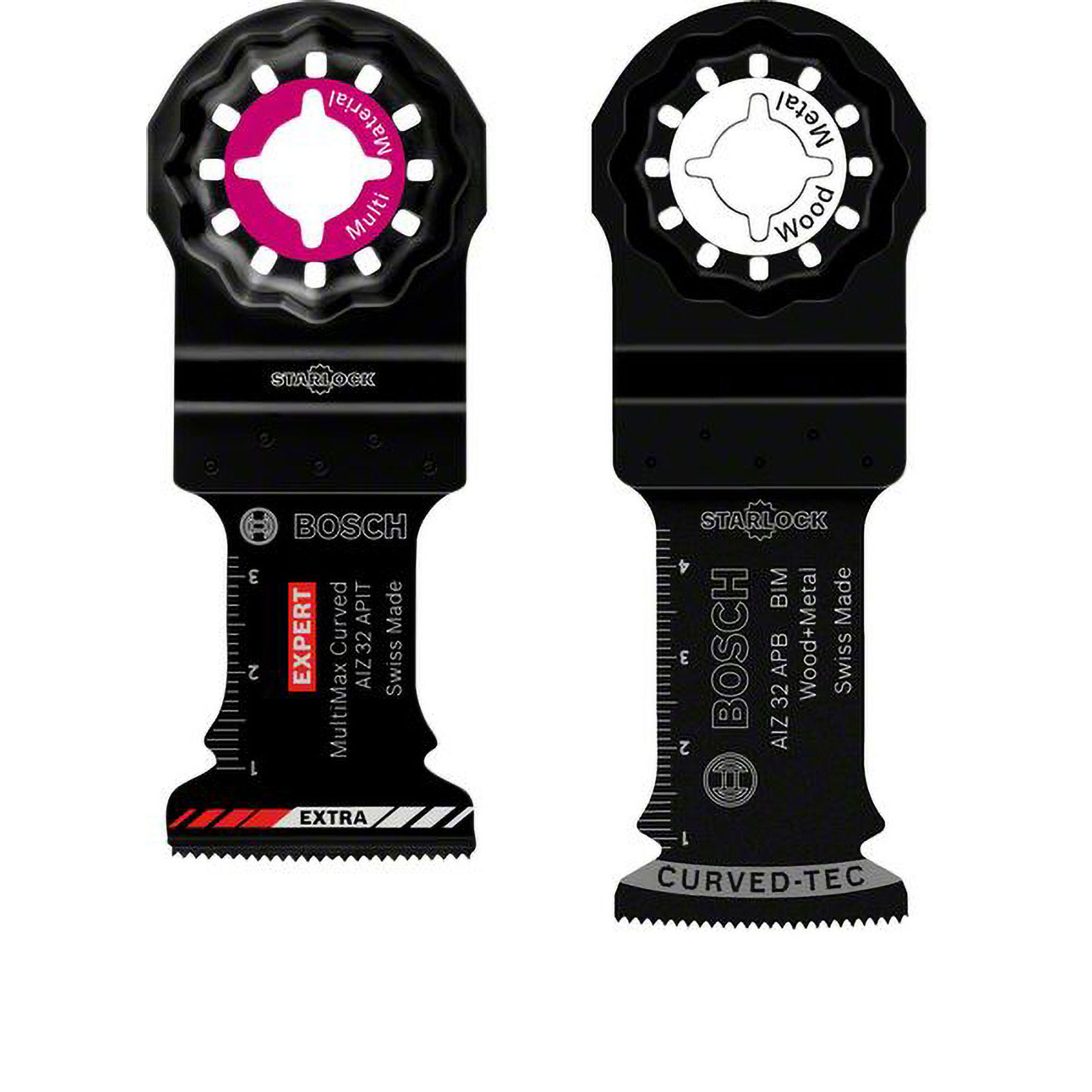 Bosch Sägeblatt-Set für Multifunktionsw., AIZ 32 APB + 1 EXPERT AIZ 32 APIT , 10-tlg. - 2608666153