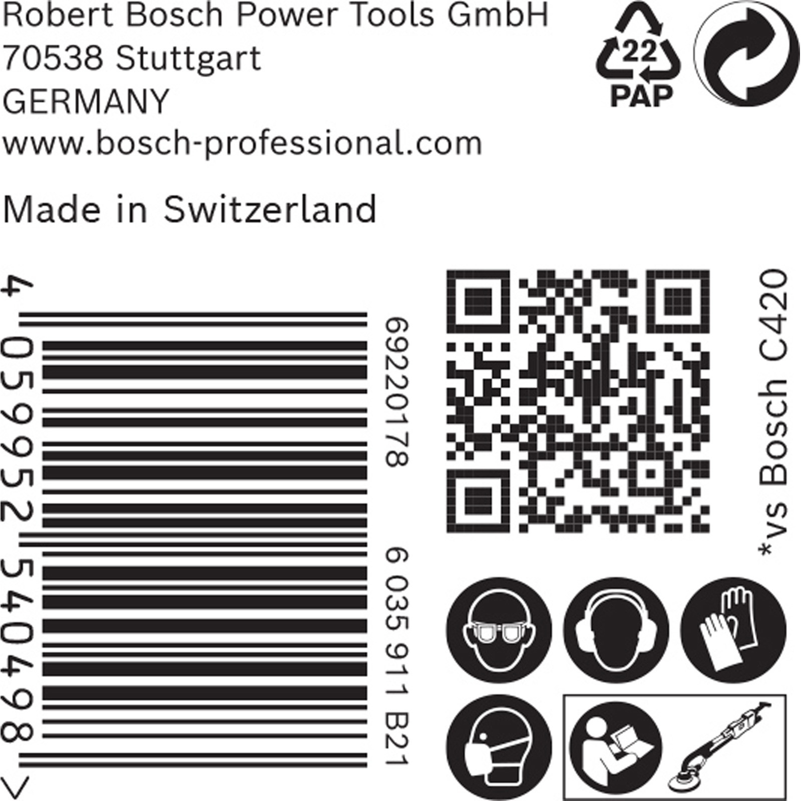 Bosch 25x Expert M480 Schleifnetz für Trockenbauschleifer 225 mm G 180 - 2608900711