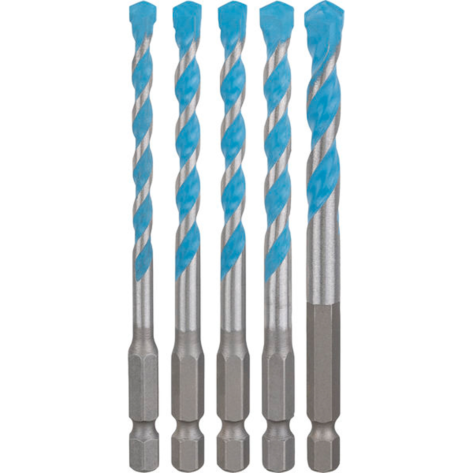 Bosch EXPERT HEX-9 Multi Construction Bohrer-Set D= 5,5 / 6 / 6 / 7 / 8 mm 5-tlg. - 2608902290