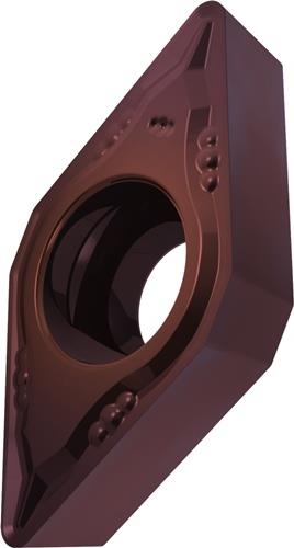 Drehwendeschneidplatte ISO DCMT 11T308E-FM:T8415 D.4,4mm PVD beschichtet PRAMET