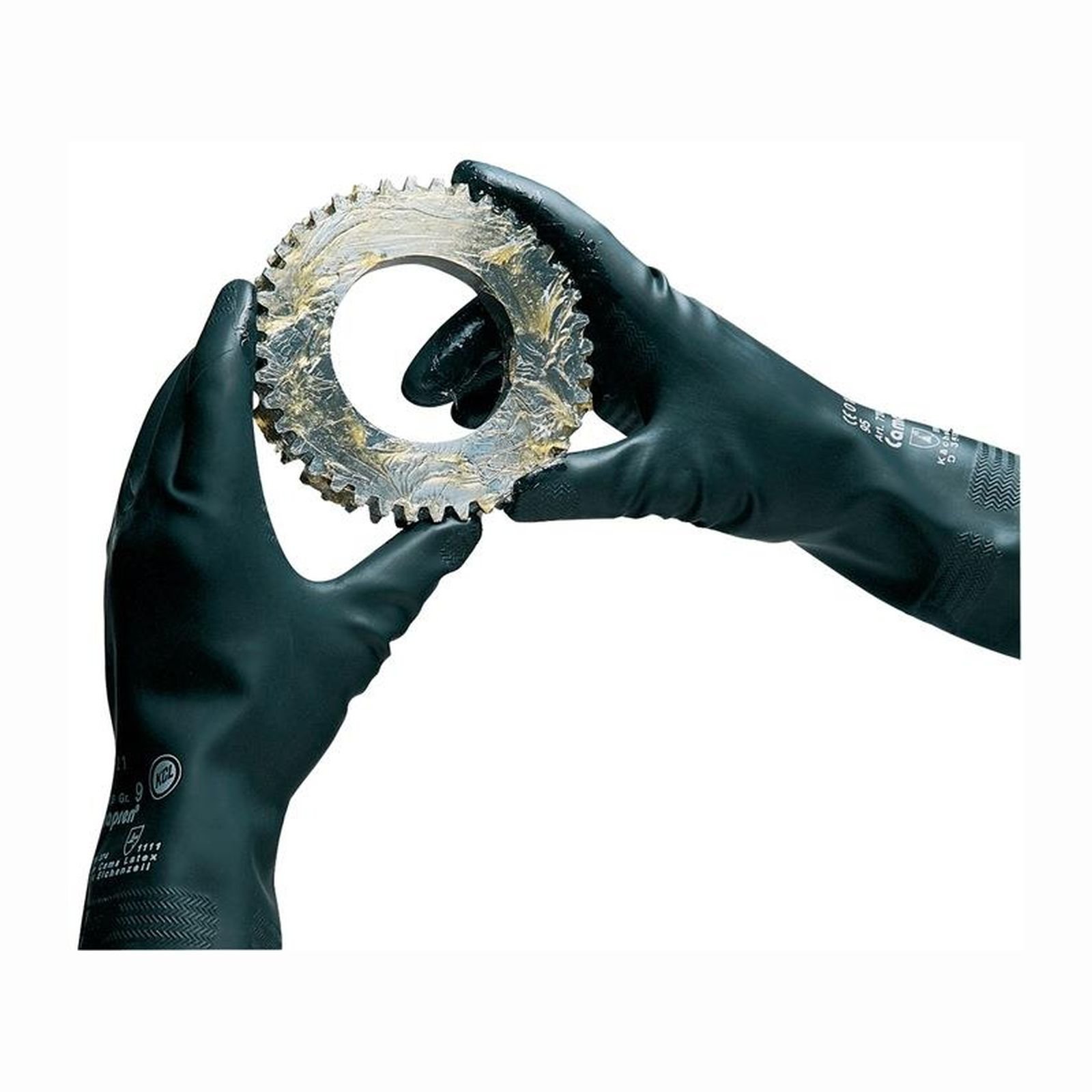 Honeywell 10 Paar Chemikalienhandschuhe Camapren 720 schwarz