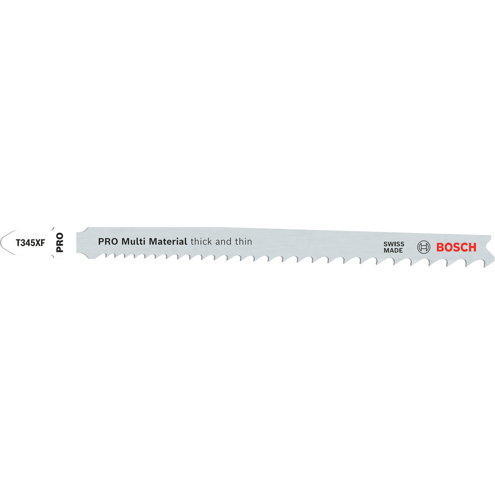 Bosch PRO Multi Material thick and thin T345XF Stichsägeblatt 132 mm 2-tlg. - 2608655101