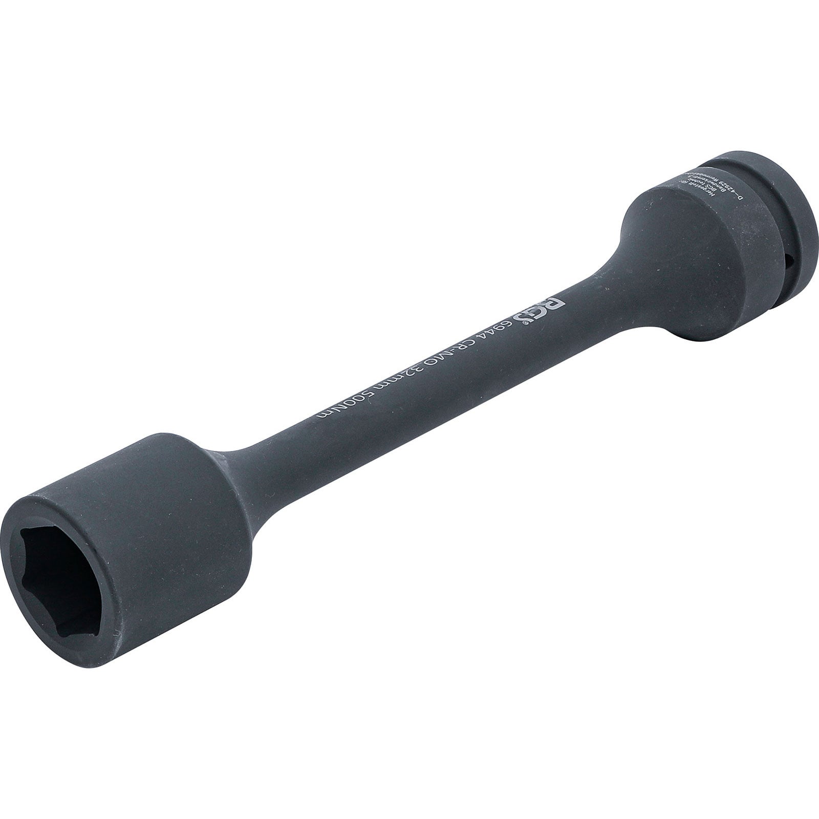 BGS Torsions-Kraft-Steckschlüssel-Einsatz Sechskant Antrieb Innenvierkant 25 mm (1") SW 32 mm 500 Nm - 6944