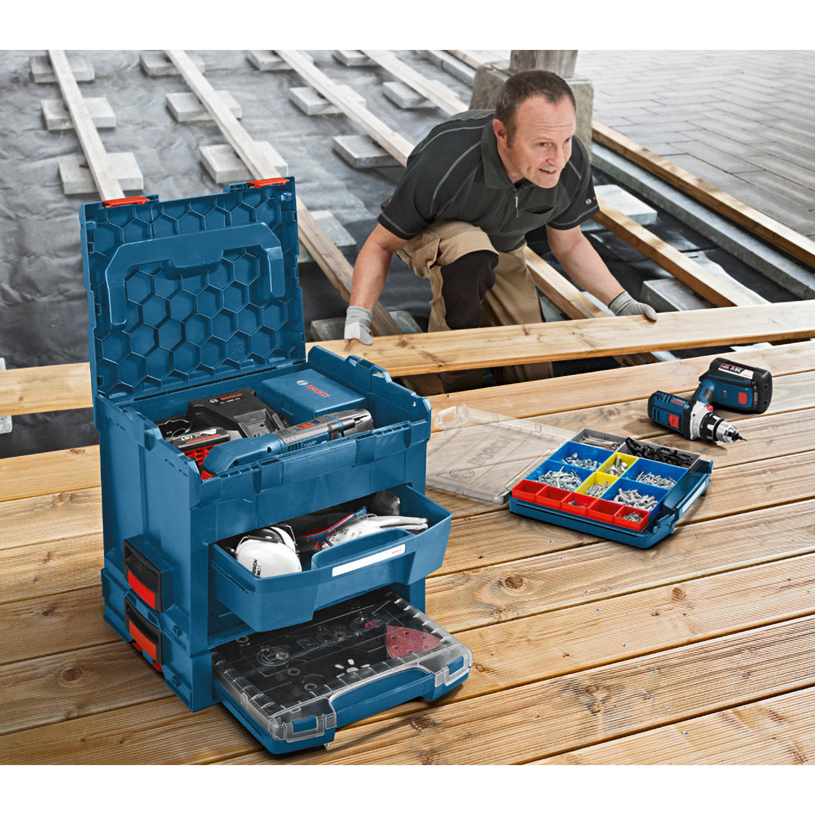 Bosch Einlagen für die Werkzeugaufbewahrung L-BOXX Einlage für GWS/GWX 18V-8 - 1600A03810