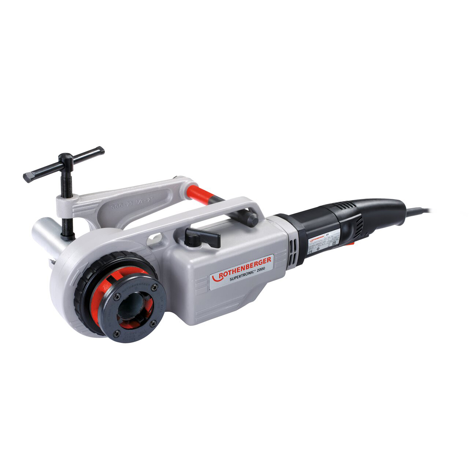ROTHENBERGER SUPERTRONIC 2000 Gewindeschneidkluppe, 230V, Grundgerät  - 71250