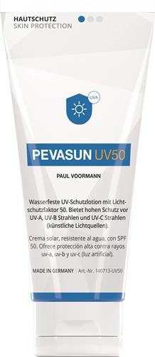 Hautschutz PEVASUN UV50+ 100ml PAUL VOORMANN
