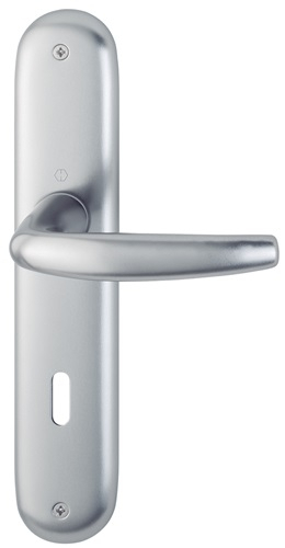 HOPPE Langschildgarnitur Atlanta 1530/273P Alu.F1 OB 72mm DIN L/R - 2791571