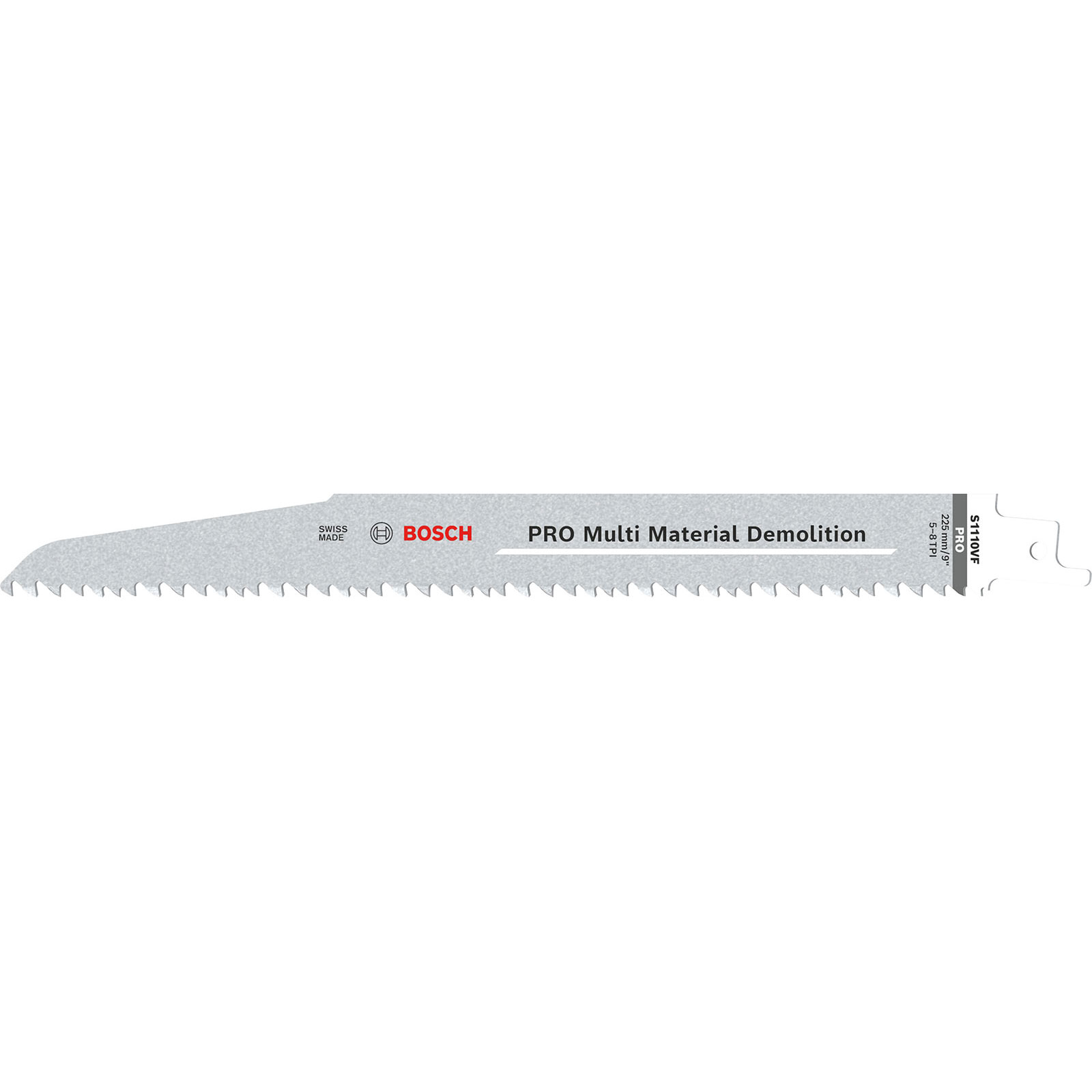 Bosch PRO Multi Material Demolition S1110VF Blatt 1,6 x 22 x 225 mm 25-tlg. - 2608657611