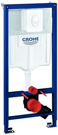 GROHE WC-Set Rapid SL 38722_1 BH 1,13m Betätigung Skate Air alpinweiß