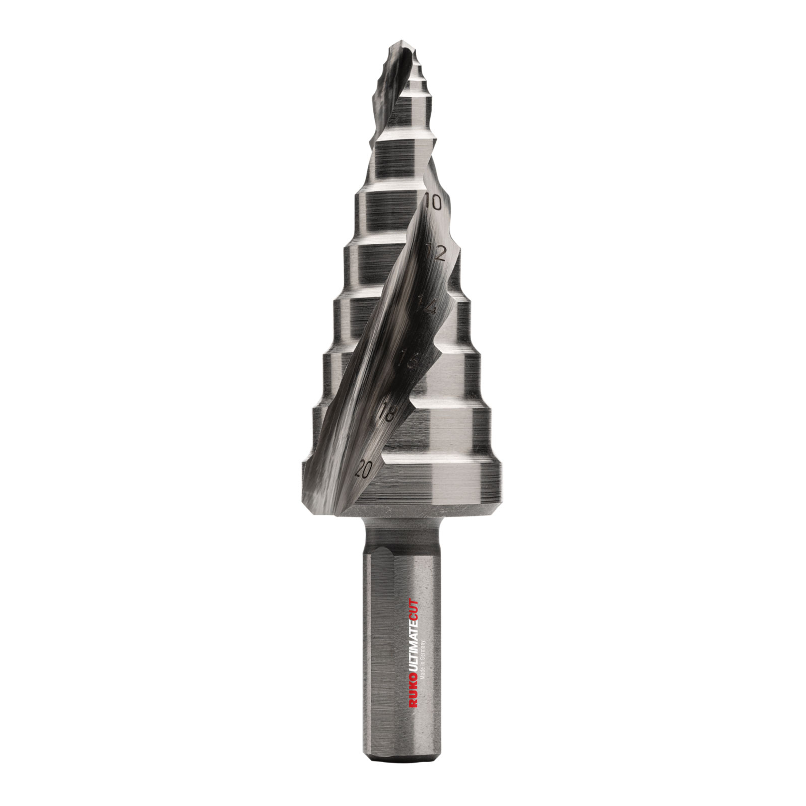 RUKO ULTIMATECUT Stufenbohrer HSS mit FLOWSTEP® Spitze Gr.1 - 101651