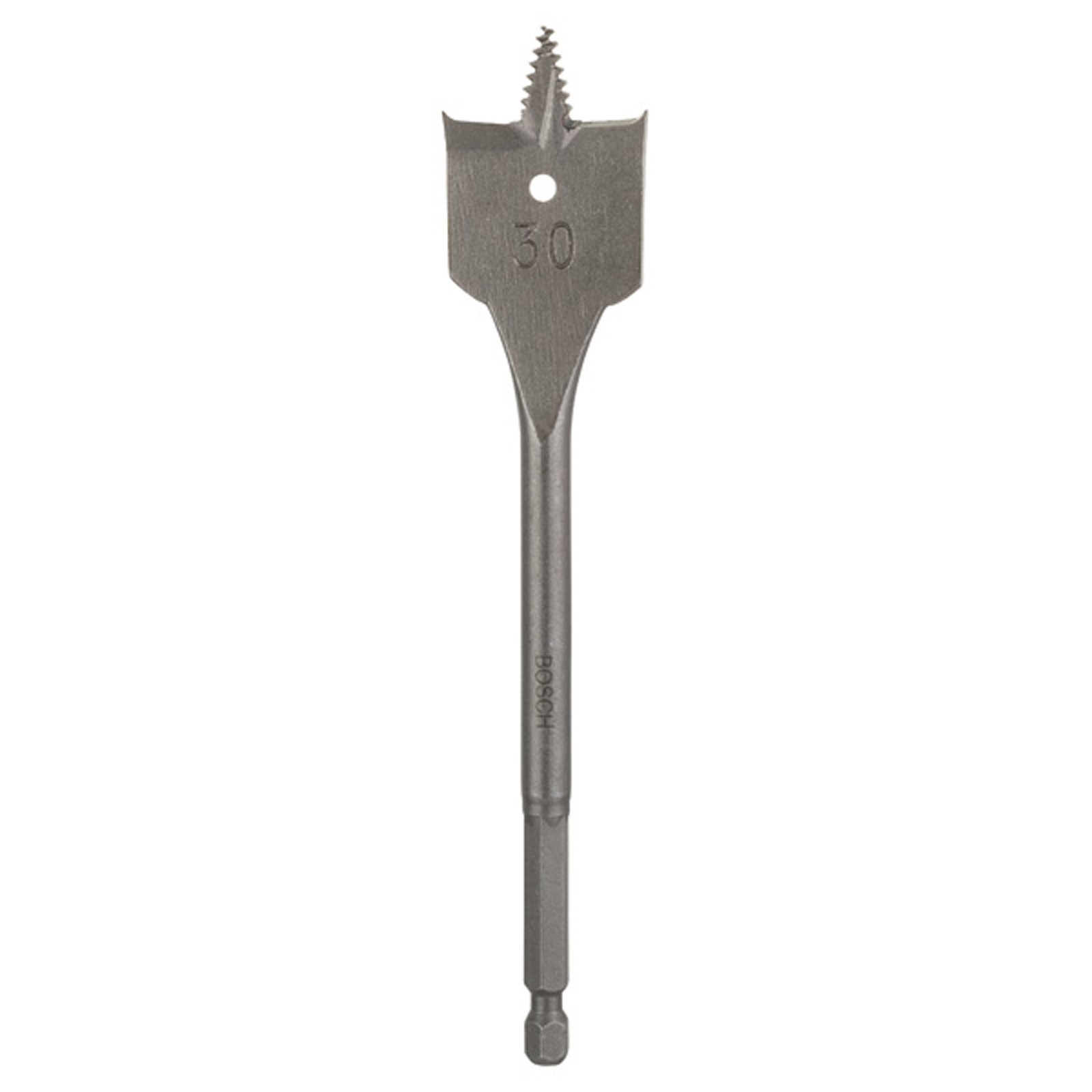 Bosch Flachfräsbohrer Self cut Sechskant D= 30,0 mm L= 152 mm - 2609255343