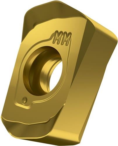 Fräswendeschneidplatte ISO BNGX 10T308SR-MM:M6330 D.2,76mm PVD beschichtet Gold